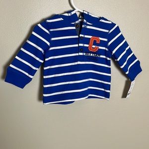 NWT carters 6 month “dads team captain” long sleeve hoodie shirt